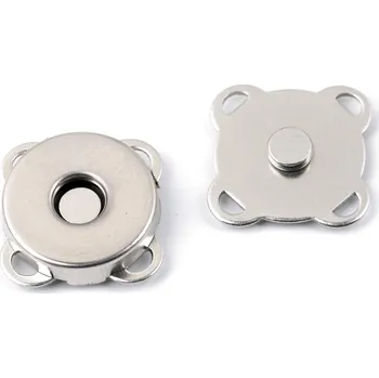 Pro Háčkování Magnetické zapínání 15 mm, nikl