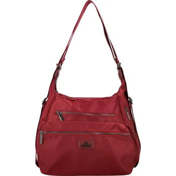 Kabelka Dámský kabelko/batoh tmavě červený - Coveri Velixa červená
