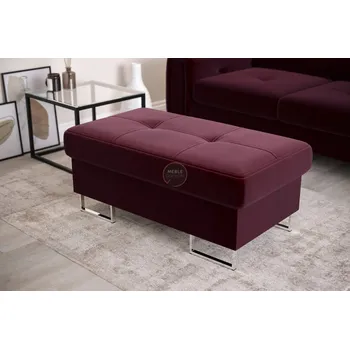 Taburet Taburet s úložným prostorem 100x55 cm GALAXY - Odstíny vínové