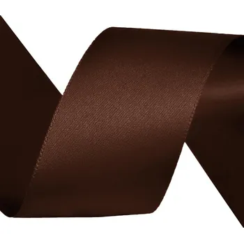 Stuha STUHA a. s. Dobruška Atlasová stuha 40 mm 108710 hnědá 5 m