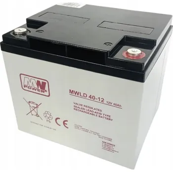 Záložní baterie Akumulátor AGM 12V 40Ah MWLD 40-12 pro záložní napájení