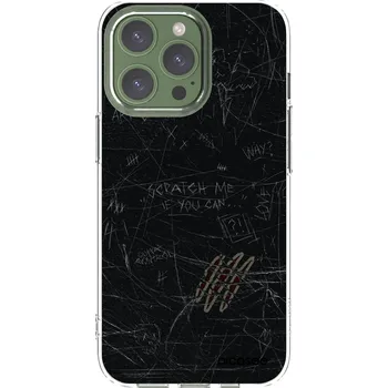 Pouzdro na mobilní telefon Picasee silikonový průhledný obal pro Apple iPhone 13 Pro - SCRATCH