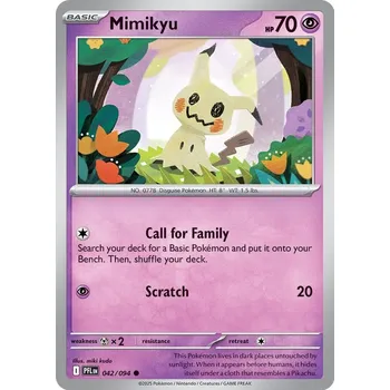 Sběratelská karetní hra Pokémon PFL 042/094 Mimikyu - Phantasmal Flames Stav: Near Mint, Verze: NORMAL