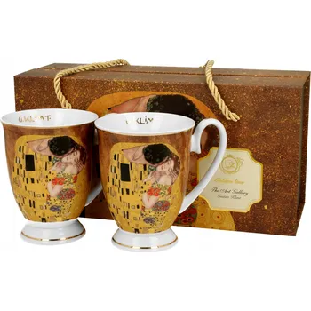 Hrnek Duo Gustav Klimt, porcelánový, 320 ml
