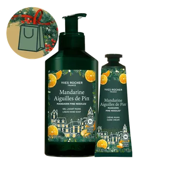 Kosmetická sada Yves Rocher Mandarinka & jehličí Vánoční limitovaná edice
