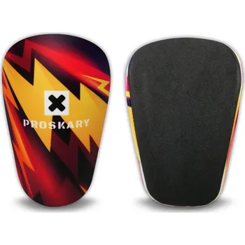 Hokejový chránič holeně PROSKARY Fotbalové chrániče mini 12x8cm 120 MM VÍCEBAREVNÁ|ČERNÁ