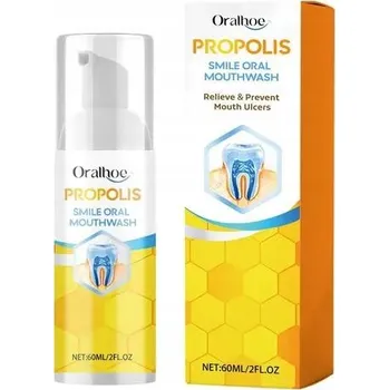 Dentální hygiena Pěna na čištění zubů s propolisem, odstraňuje skvrny a čistí zuby