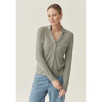 Dámská košile Tatuum KLASICKÁ KOŠILE S PŘÍMĚSÍ VLNY – YOSHI