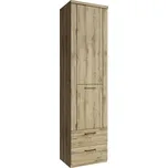 MOB Policová skříň Tempo Kondela DORIS (dub navarra)