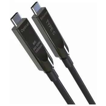 Počítačové příslušenství PremiumCord USB-C kabel GEN2 AOC DP1.4 video rozlišení 8K@60Hz a 4K@144Hz 10Gbps 10m