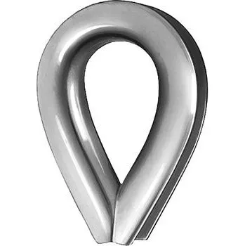 Lano Lanová očnice EN 13411-1, lano o 6 mm, ocel pozink