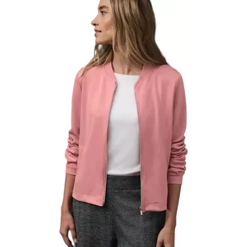 Dámská mikina Dámská růžová mikina s lesklými detaily Street One 324274 st.růžová velikost 34