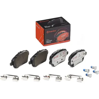 Brzdová destička Sada brzdových destiček, kotoučová brzda BREMBO P 24 151X