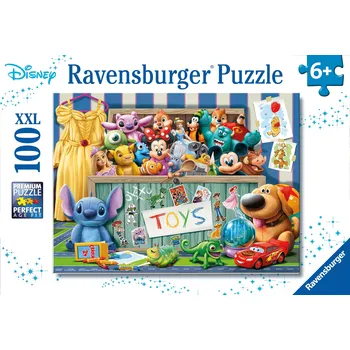 Puzzle Puzzle Ravensburger 100 dílků Postavy z pohádek Disney-Pixar 100 dílků