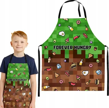 Kuchyňská zástěra Zástěra Kuchyňská Mládežnická s Potiskem Emoji