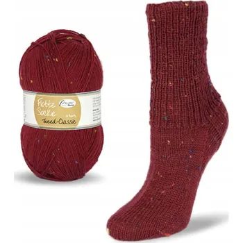 Příze Ponožková příze Rellana 4-fach Tweed Classic 1505 / malaga