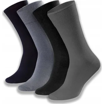 Pánské oblečení PÁNSKÉ PONOŽKY společenské hladké bavlněné ponožky Steven *39-41