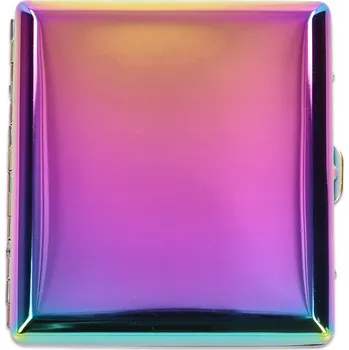 POUZDRO NA CIGARETY KOVOVÁ DUHOVÁ POUZDRO NA CIGARETY