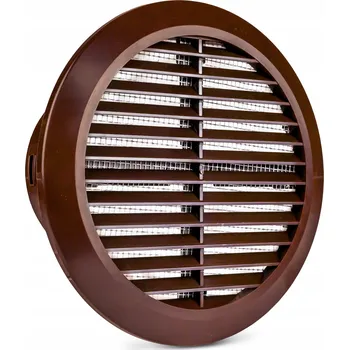 Větrací mřížka Ventilační mřížka Ventilační Awenta hnědá