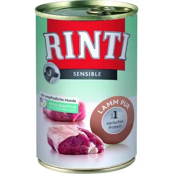 Krmivo pro psa Rinti Dog Sensible PUR konzerva jehně 12x400g