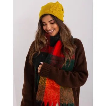 Čepice Wool Fashion Italia Čepice-AT-CZ-23250.61P Barva: Zelená, Velikost: UNI