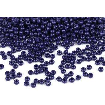 Šperk Rokajl Preciosa 8/0 - 3 mm Varianta: 33070 modrá tmavá, Balení: 20 g