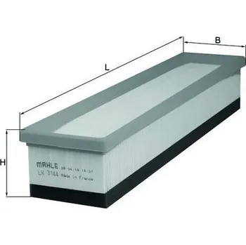 Vzduchový filtr Vzduchový filtr KNECHT LX 3144