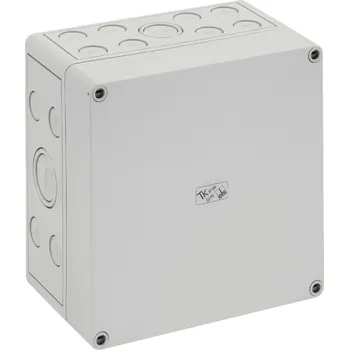 Elektroinstalační krabice Spelsberg TK PS 1818-11-m Technická krabice IP66 182 x 180 x 111 mm metrické vstupy šedá