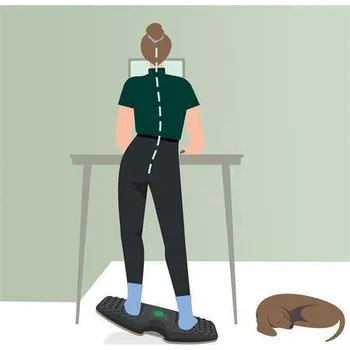 Leitz Balanční podložka Ergo Active, šedá, ergonomická, pro práci vestoje, LEITZ 65870089 599564