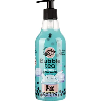Koupelová kosmetika Organic Shop Hydratační sprchový gel Bubble Tea Blue Milk (Body Wash) 500 ml + 2 měsíce na vrácení zboží