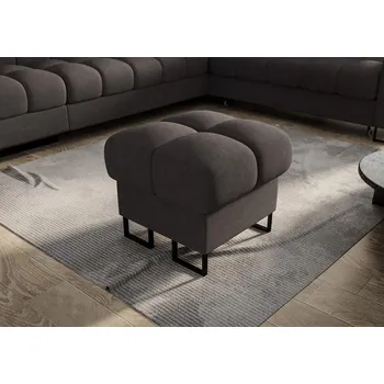 Taburet Taburet ASPEN 70 x 70 cm - Odstíny tmavě hnědé