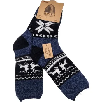 Dámské ponožky Dámské vlněné ponožky ALPACA sobík