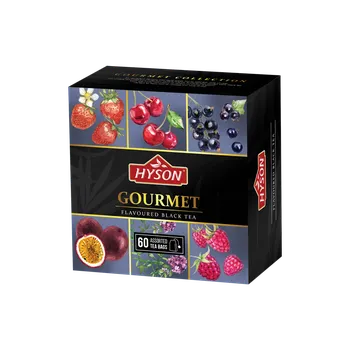 Hyson Tea Gourmet kolekce černých čajů 60x 1,5 g Čaj Hyson Tea Gourmet kolekce černých čajů 60x 1,5 g