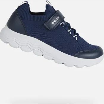 Dětská móda Tmavě modré chlapecké tenisky Geox Spherica GEOX modrá | bílá 3473071