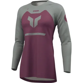 Moto dres Thor 2911 - 0360 Ridemode Menace dámský dres purple/gray vel.XL