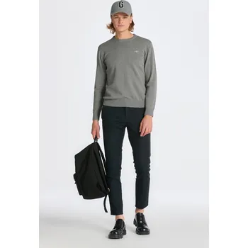 Pánské kalhoty KALHOTY GANT SLIM TP CHINOS BLACK