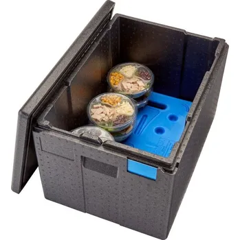 Termobox Cambro Termoizolační box Cam GoBox XL, horní plnění, GN 1/1, 64,5 l, Cambro, 64,5 l, 64,5L, Černá, 610x430x(H)390mm