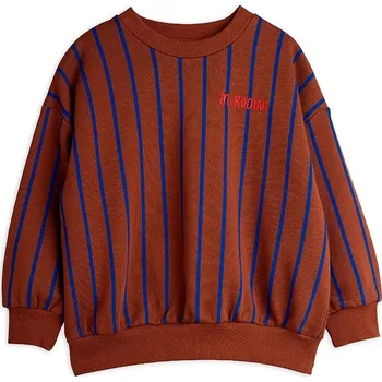 Chlapecká mikina Dětská bavlněná mikina Mini Rodini 25220142 hnědá 88X, vel. 128-134