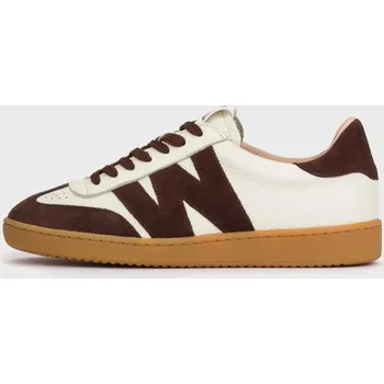 Dámské tenisky Wonders kožené tenisky Nubia AP-2001 krémovo/čokoládové Velikost: 37