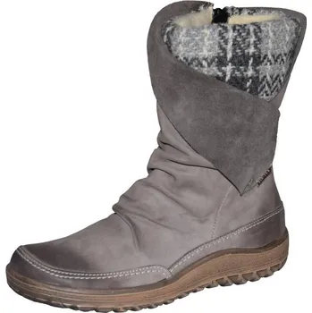 Dámské lodičky Vyrobeno v EU Dámské kozačky W-3792 Barva: šedá, Velikost: 37