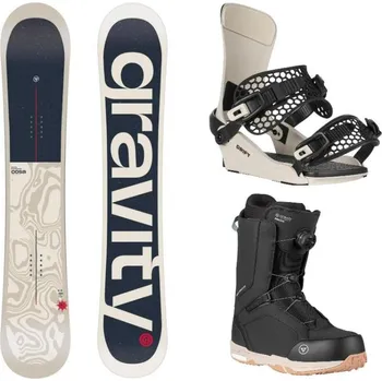 Snowboarding Gravity Cosa 25/26 snowboard + Gravity Drift bone/black vázání + Gravity Recon Atop boty 163 cm wide + XL (EU 46-48) + DÁREK + Doprava ZDARMA