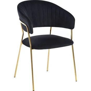 Jídelní židle Moderní jídelní židle Glamour - černá
