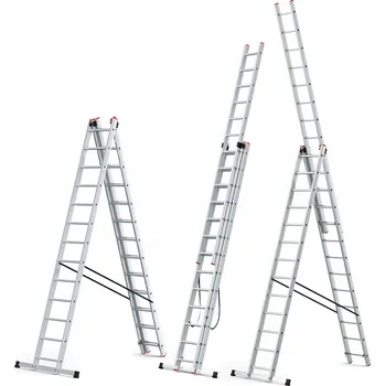 Žebřík Žebřík Higher hliníkový 3 x 13 do 150 kg