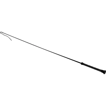 Jezdecký bičík RED HORSE Gumový bič na výcvik Red Horse 130cm ČERNÁ