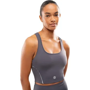 Podprsenka SIROKO Dámská běžecká podprsenka Angkor Dark M ŠEDÁ