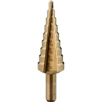 Vrták PARKSIDE PERFORMANCE® Sada stupňovitých vrtáků PSB 2 A1 / PSB 1 A1 / Sada multifunkčních vrtáků PMB 3 A1 (sada stupňovitých vrtáků 4-20 mm, 2dílná)