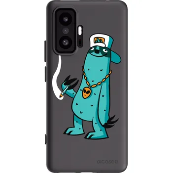 Pouzdro na mobilní telefon Picasee silikonový černý obal pro Xiaomi 11T Pro - Earth - Je mi fajn