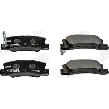 Brzdová destička Sada brzdových destiček, kotoučová brzda JURID 572182J