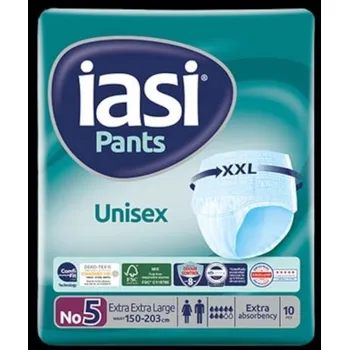 Kalhotky IASI Pants UNISEX, 10 Ks. absorpční kalhotky