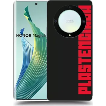 Pouzdro na mobilní telefon Picasee silikonový průhledný obal pro Honor Magic5 Lite 5G - Plastenciaga